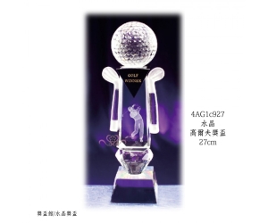 水晶高爾夫獎盃