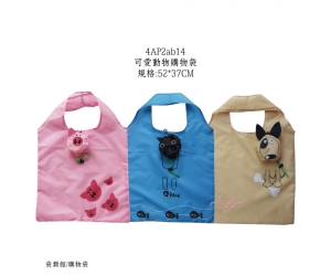 可愛動物購物袋