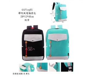 學院風電腦揹包